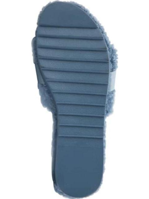 SANDALIA PANTUFLA BORREGA AZUL SHOSH