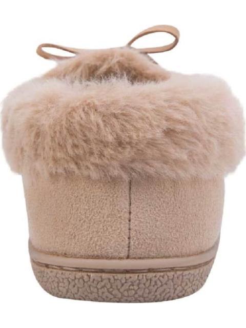 PANTUFLA DE PELUCHE CAMEL SHOSH CONFORT