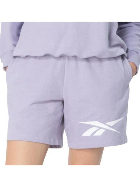 CONJUNTO 2 PIEZAS SET CREW SHORT BIG VECTOR MORADO REEBOK
