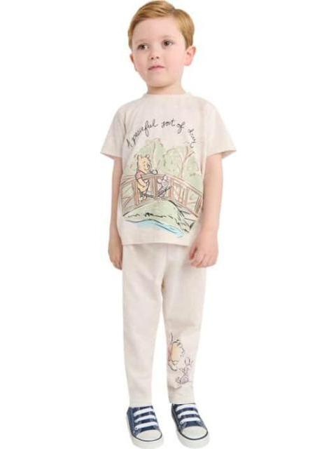 CONJUNTO CONJUNTO TRAJE BEIGE WINNIE THE POOH