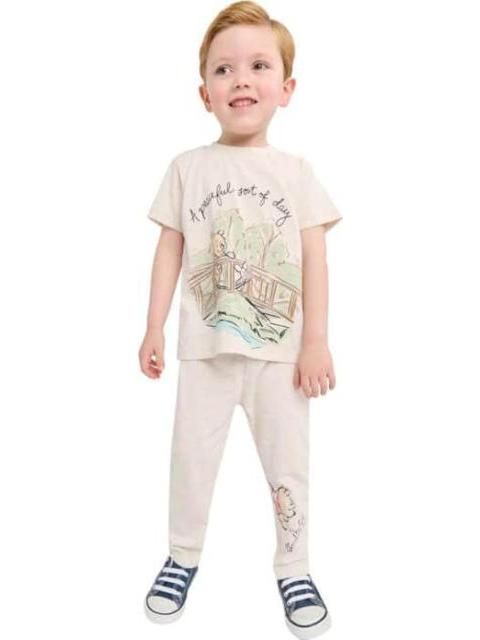 CONJUNTO CONJUNTO TRAJE BEIGE WINNIE THE POOH