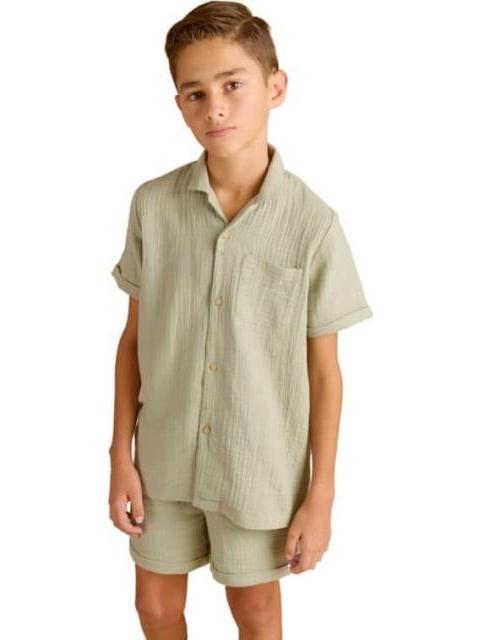 CONJUNTO DE ALGODON VERDE NEXT CO