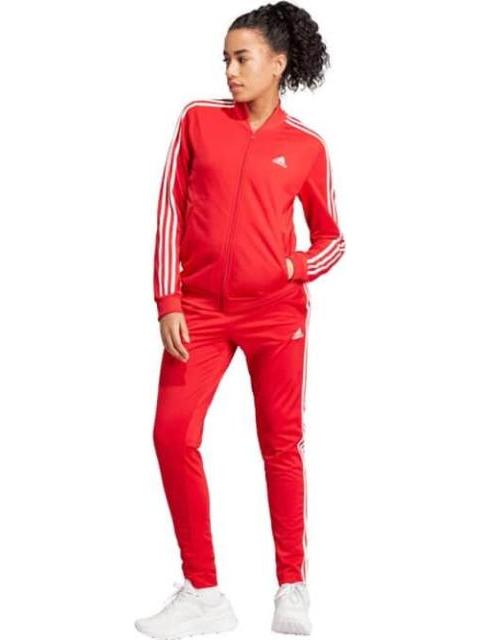 CONJUNTO DEPORTIVO ESSENTIALS SUDADERA Y PANTS ROJO ADIDAS