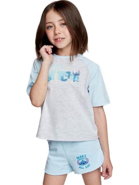 CONJUNTO PLAYERA Y SHORT STITCH AVENA DISNEY