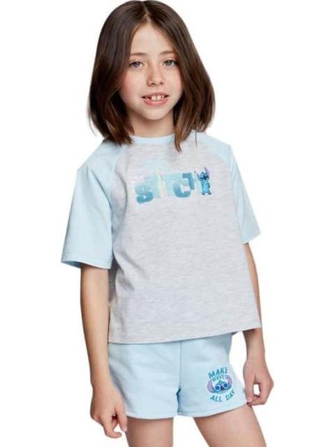 CONJUNTO PLAYERA Y SHORT STITCH AVENA DISNEY