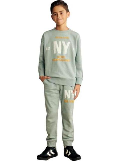 CONJUNTO SUDADERA Y PANTS AZUL MENTA NEXT CO