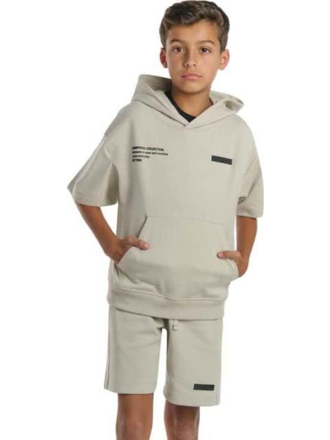 CONJUNTO SUDADERA Y SHORT GRIS NEXT CO