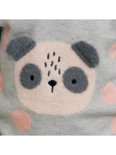 CONJUNTO TEJIDO GRIS HOLLY LAND BABY
