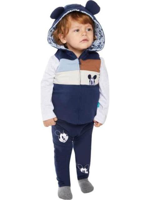 CONJUNTO TRAJE BEBE AZUL DISNEY BABY
