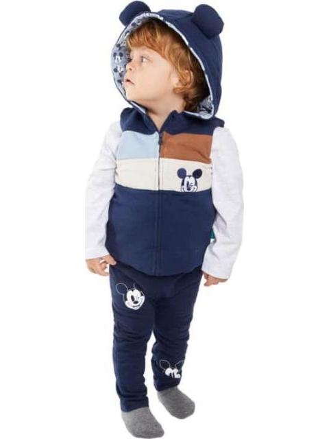 CONJUNTO TRAJE BEBE AZUL DISNEY BABY