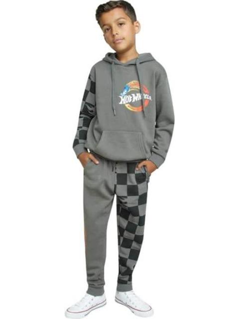 CONJUNTO TRAJE CABALLERO GRIS HOT WHEELS