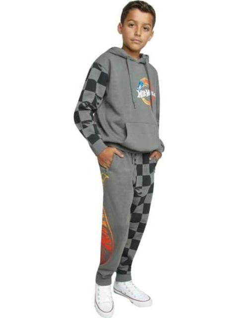 CONJUNTO TRAJE CABALLERO GRIS HOT WHEELS