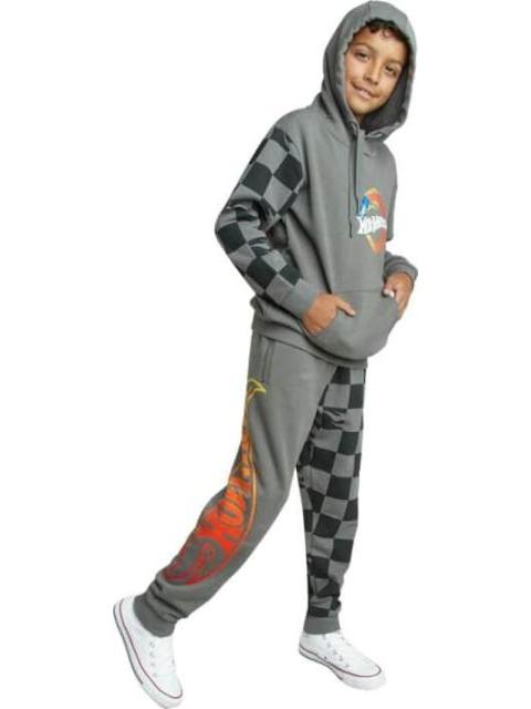 CONJUNTO TRAJE CABALLERO GRIS HOT WHEELS