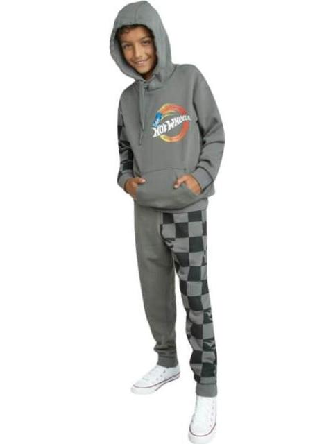CONJUNTO TRAJE CABALLERO GRIS HOT WHEELS