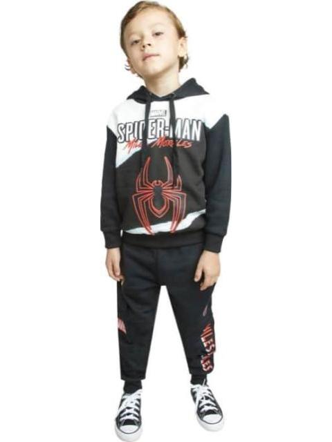 CONJUNTO TRAJE CABALLERO NEGRO SPIDERMAN
