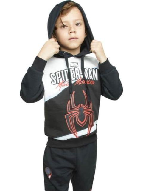 CONJUNTO TRAJE CABALLERO NEGRO SPIDERMAN
