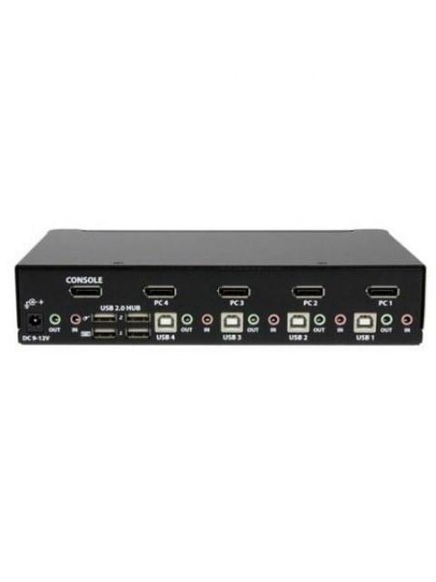 STARTECH  SWITCH KVM SV431DPUA DISPLAYPORT-USB 4 PUERTOS