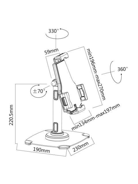 CONVERTIDOR BROBOTIX 150620 NEGRO VGA-AUDIO A HDMI