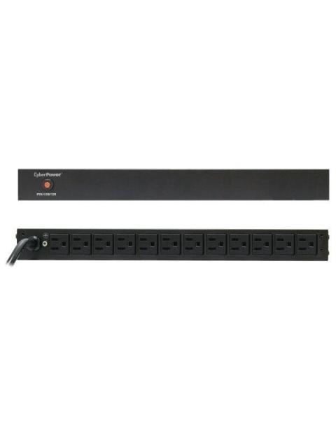 CYBERPOWER PDU PARA RACK 1U 15 A 120V 12 CONTACTOS