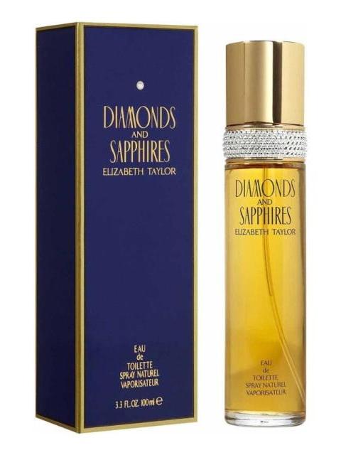 DAM PERFUME ELIZABETH T DIAMOND & SAPHIRE 100ML EDT ORIGINAL