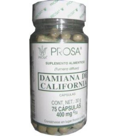 DAMIANA DE CALIFORNIA 75 CAP PROSA