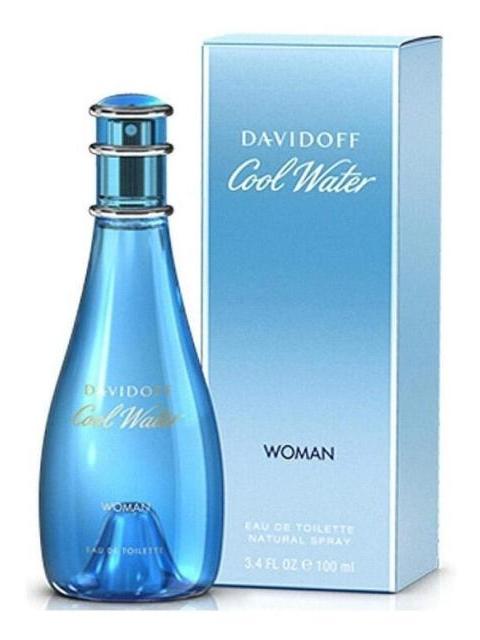 DAVIDOFF COOL WATER EDT 100ML PARA MUJER