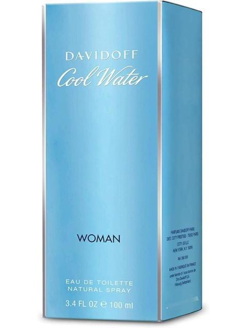 DAVIDOFF COOL WATER EDT 100ML PARA MUJER