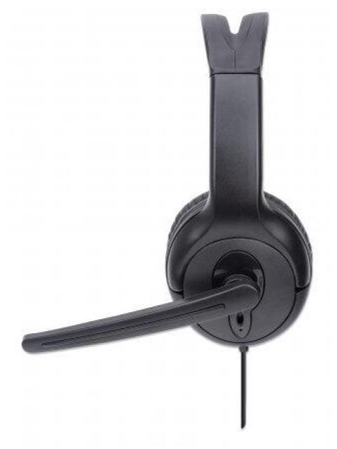 MAHATTAN MONOAURAL 179874 ALAMBRICO 1.5 METROS USB-A NEGRO