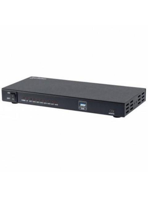 MANHATTAN VIDEO SPLITTER HDMI 8 PUERTOS NEGRO