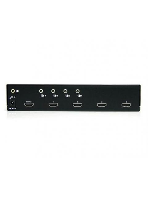 STARTECH  AUDIO SPLITTER ST124HDMI2 4 PUERTOS HDMI