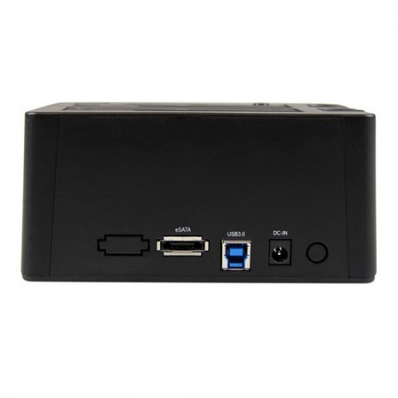 STARTECH  DOCKING STATION USB 3.0 Y ESATA PARA 2 DISCOS DUROS 2.5-3.5 SATA