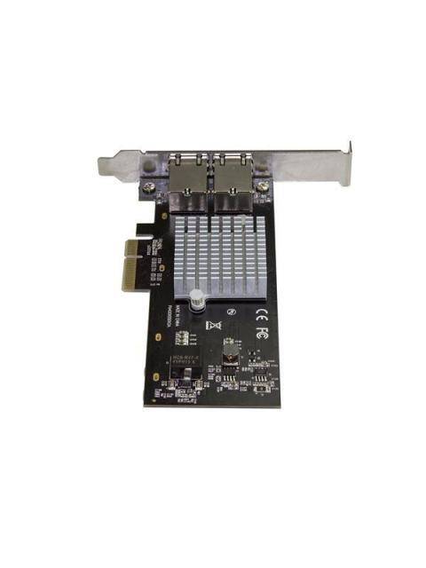 DUAL PORT NETWORK CARD STARTECH ST10GPEXNDPI 2XPCI-E 10GBASE-T