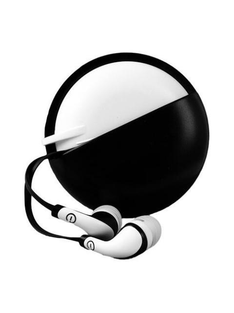 EASY LINE AUDIFONOS INTRAURICULARES CON MICROFONO EL-995234 ALAMBRICO 1.2 METROS 3.5MM NEGRO-BLANCO