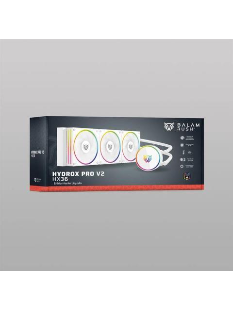 ENFRIAMIENTO LIQUIDO BAMLAM RUSH HYDROX PRO V2 HX36 SISTEMA DE ENFRIAMIENTO LIQUIDO TDP 3000 W
