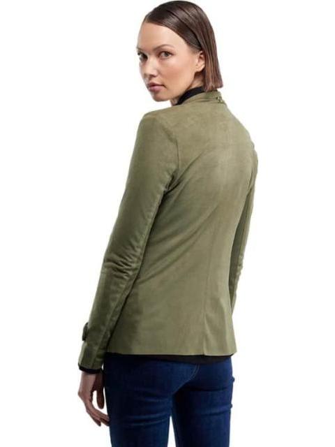 ENSAMBLE SUEDE VERDE OLIVO HOLLY LAND