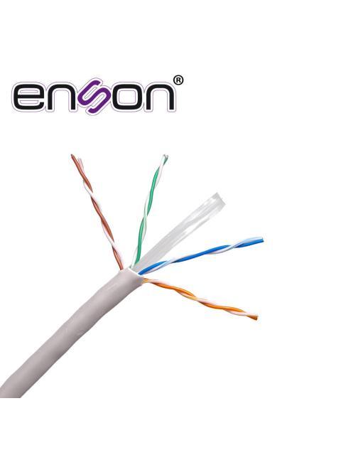 ENSON BOBINA DE CABLE CAT6 UTP ECO 305 METROS GRIS