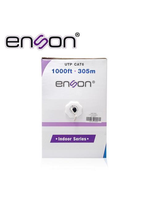ENSON BOBINA DE CABLE CAT6 UTP ECO 305 METROS GRIS
