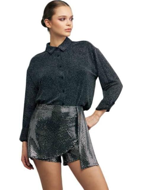 FALDA BRILLANTE BRILLOS GRIS HOLLY LAND PREMIUM