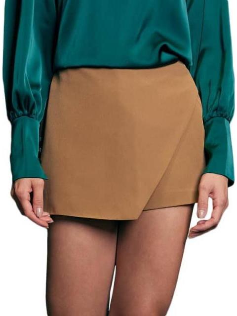 FALDA SHORT LISA CAMEL HOLLY LAND