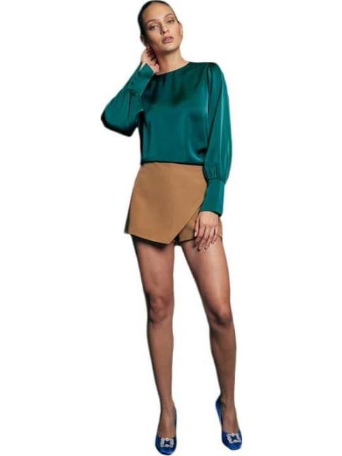 FALDA SHORT LISA CAMEL HOLLY LAND