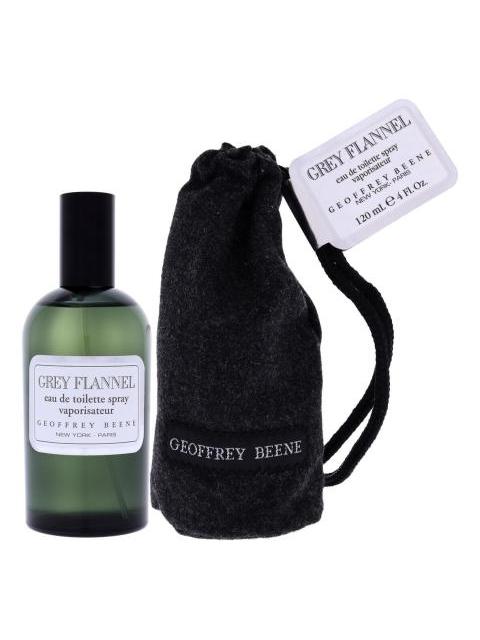 FRANELA GRIS POR GEOFFREY BEENE PARA HOMBRES - 4 OZ EDT SPRA