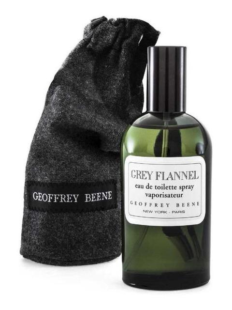 FRANELA GRIS POR GEOFFREY BEENE PARA HOMBRES - 4 OZ EDT SPRA