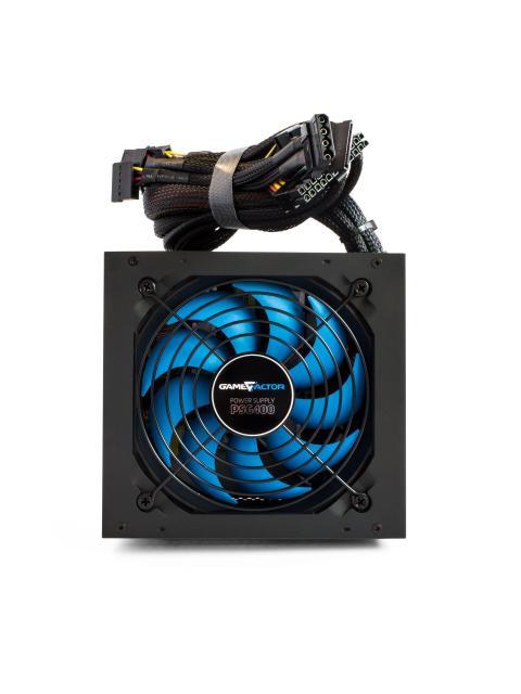 FUENTE DE PODER GAME FACTOR PSG400 400WATTS 80 PLUS BRONZE