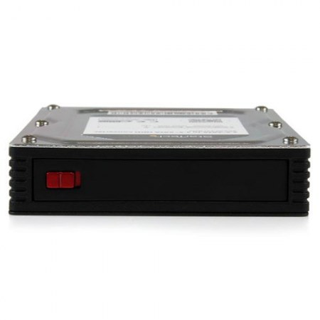 STARTECH  GABINETE ADAPTADOR DE DISCO DURO O SSD 2.5 SATA HASTA 12.5MM DE ALTURA PARA BAHIA DE 3.5