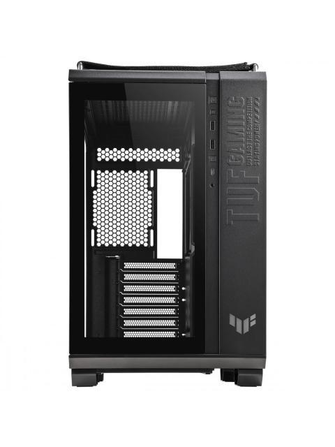GABINETE ASUS TUF GAMING GT502 MIDI-TOWER ATX-MICRO-ATX-MINI-ITX USB 3.0 SIN FUENTE SIN VENTILADORES INSTALADOS NEGRO