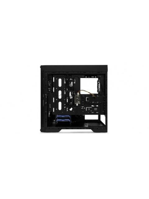 GABINETE GAME FACTOR CSG601 CON VENTANA RGB FULL-TOWER ATX-E-ATX-MICRO-ATX-MINI-ITX USB 2.0-3.0 SIN FUENTE 1 VENTILADOR INSTALADO NEGRO
