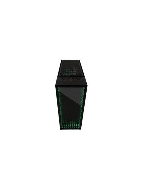 GABINETE GAME FACTOR CSG601 CON VENTANA RGB FULL-TOWER ATX-E-ATX-MICRO-ATX-MINI-ITX USB 2.0-3.0 SIN FUENTE 1 VENTILADOR INSTALADO NEGRO