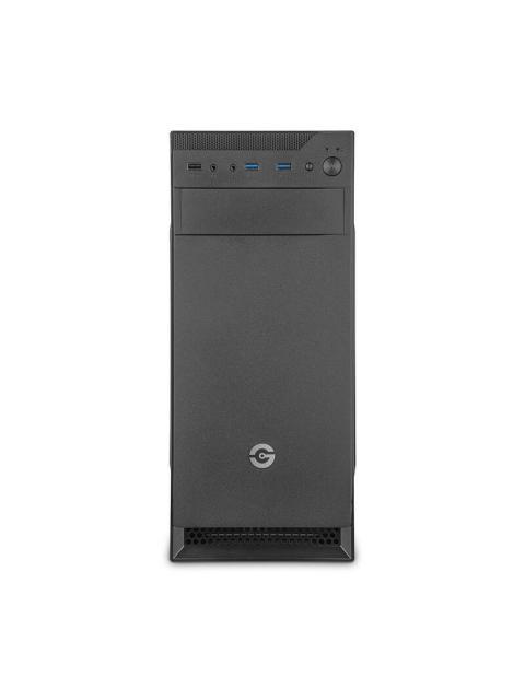 GABINETE GETTTECH GCM-550AC-01 MIDI-TOWER ATX-MICRO-ATX-MINI-ITX USB 3.0-2.0 CON FUENTE 550W 1 VENTILADOR INSTALADO NEGRO