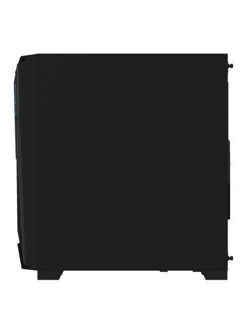 GABINETE GIGABYTE C301 GLASS CON VENTANA MIDI-TOWER ATX-E-ATX-MICRO-ATX-MINI-ITX USB 3.0-USB-C SIN FUENTE 4 VENTILADORES INSTALADOS ARGB NEGRO