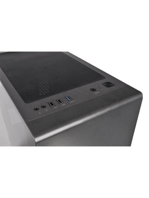 GABINETE THERMALTAKE S100 TG (CA1Q900S1WN00) COLOR NEGRO MICRO TORRE